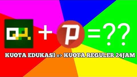 Cara Mengubah Kuota Edukasi/Ruangguru Menjadi Kuota Reguler