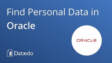 Find personal data in Oracle databases (PII, GDPR) – Dataedo tutorial