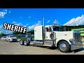 I Got PULLED OVER on my TEST DRIVE in the Peterbilt!
