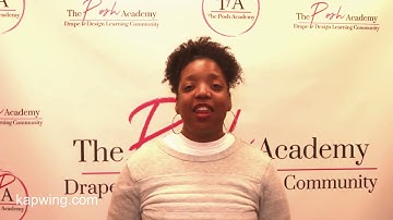 Student feedback of Draping Masterclass with The Posh Academy