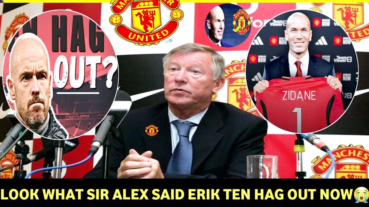 🚨URGENT NEWS:WHAT Sir Alex SAID ABOUT ERIK TEN HAG SACKING FORM MAN ...