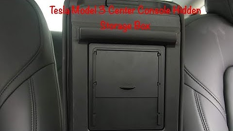 [Unboxing and Install] BASENOR Tesla Model 3 Center Console Box Armrest Hidden Storage Box
