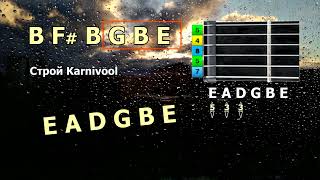 картинка: Гитарные строи. Ещё семь штук.