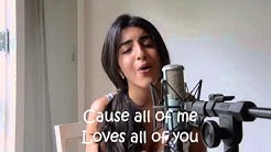 All Of Me Covered by Luciana Zogbi Lyric Video  - Durasi: 4:36. 