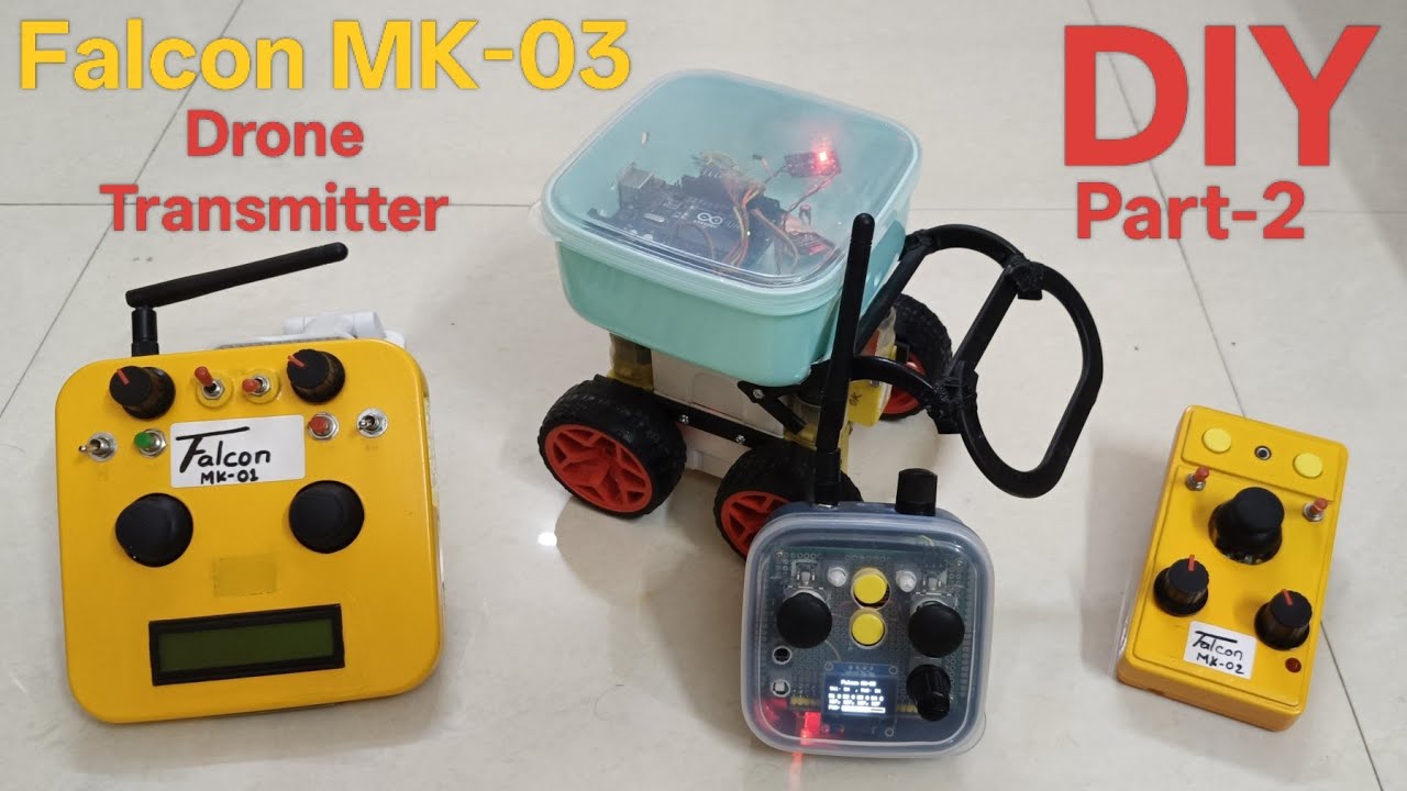DIY Mini Drone Transmitter | Falcon MK-03 Part-2 