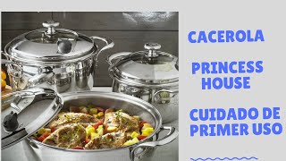 Princess House Mexico saucepan: how to care for it before using it for the first time