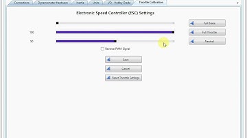 MINIPRO Software (MP002) - How to Calibrate the ESC