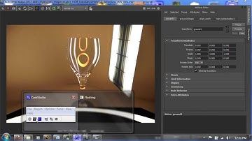 Maya and Mental Ray Simulate movie lighting with HDR textures