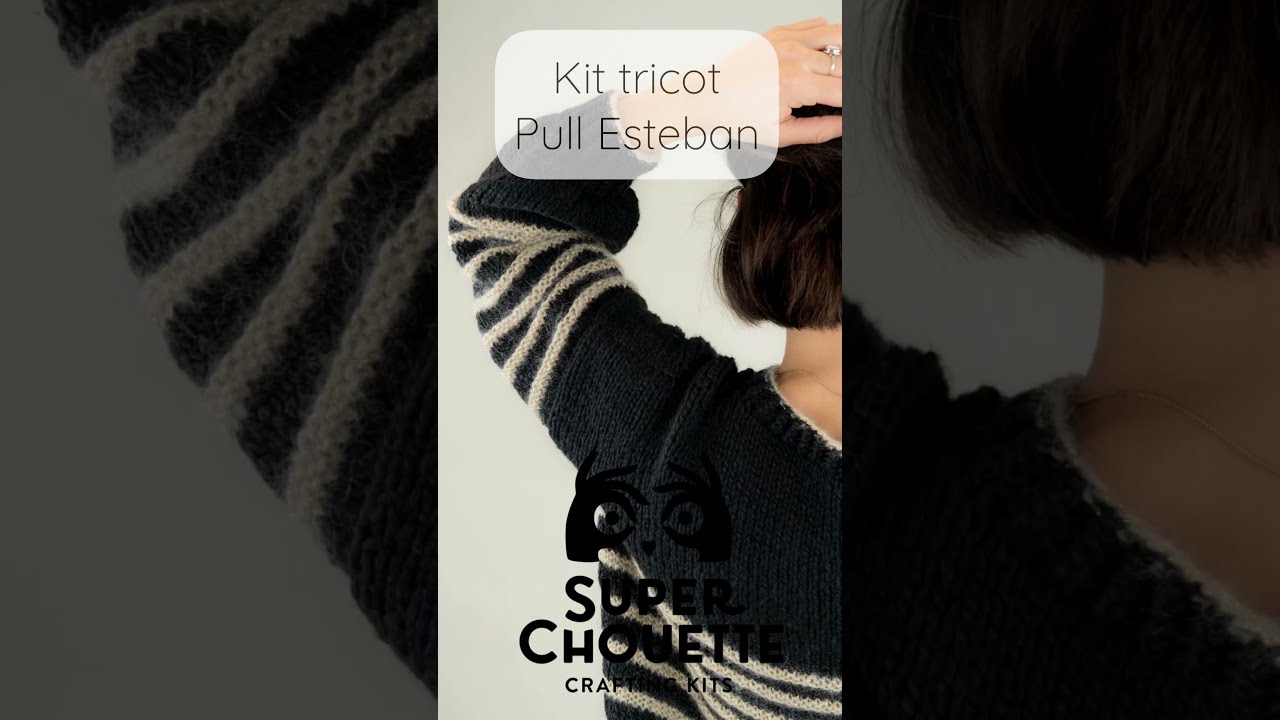 Kit Tricot - Les chaussettes rayées - Super Chouette