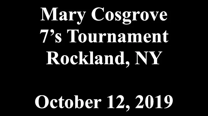 Mary Cosgrove 7s Tournament 2019