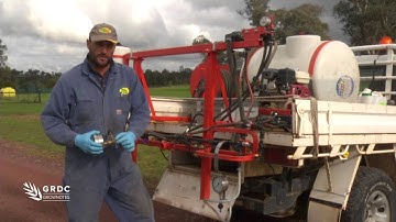 Spray Application GROWNOTES™: Options for measuring pressure at the nozzle