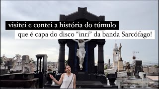 Visitei o túmulo que é capa do disco INRI, da banda Sarcófago