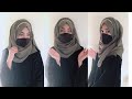 Hijab Style for Party wear || Head accessories