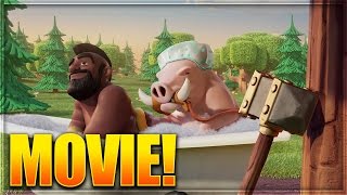 Clash of Clans Full Movie! W/ NEW Best Friends TV Commercial! (CoC 2016 Special)