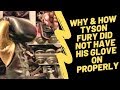"Tyson Fury DID manipulate his gloves!:"  Dewey Cooper shows how AND why he did it