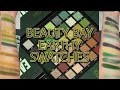 BEAUTY BAY EARTHY 42 COLOUR PALETTE SWATCHES 🌿