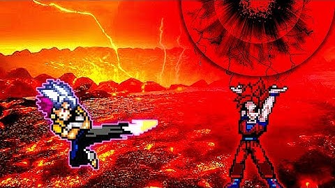 Gogetto Ultra Ego Instinct V2 OP VS Goku Terror Final OP in Mugen