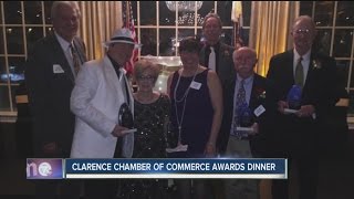 Katie on the Clarence Chamber of Commerce Awards Dinner