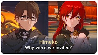 Himeko & Welt Discuss Penaconys Complicated Situation Cutscene Honkai Star Rail 2.0