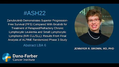 ASH22: Jennifer Brown, MD, PhD | Dana-Farber Cance...