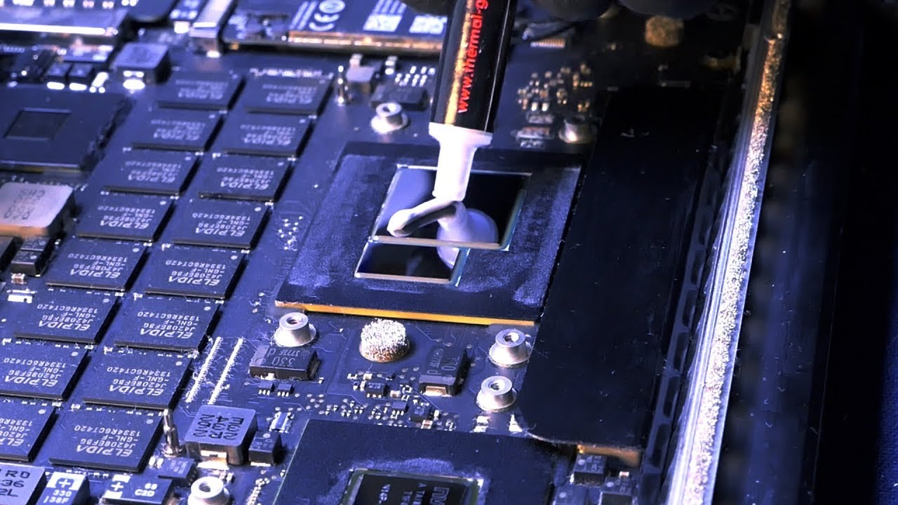 The Macbook Pro Thermal Paste Adventure YouTube
