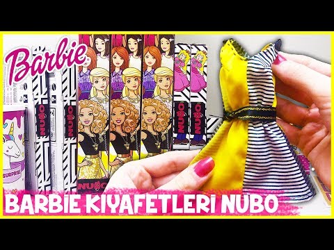 Barbie Bebek Kıyafetleri Sürpriz Oyuncak Paketleri Nubo Dila Kent