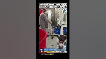 Incinerator Operator | CRUISE SHIP JOBS