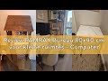 Review PAMRAY Bureau 80x40 cm voor kleine ruimtes - Computerdesk met opbergtas en koptelefoonhaak, c