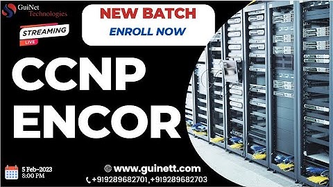 Learn CCNP ENCOR & ENARSI By Cisco Expert- Join Free Live Master Class
