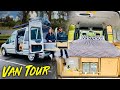 INCREDIBLE Stealth Minivan Camper Van Conversion Build Out Tour - OUTDOORSY RV RENTAL