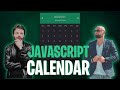 Calendar with HTML, CSS, and JavaScript - How to build calendar using HTML, CSS, and JavaScript