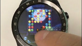 TicWatch Proにミニゲーム入れてみた。Bubble Shooter - Android Wear screenshot 3