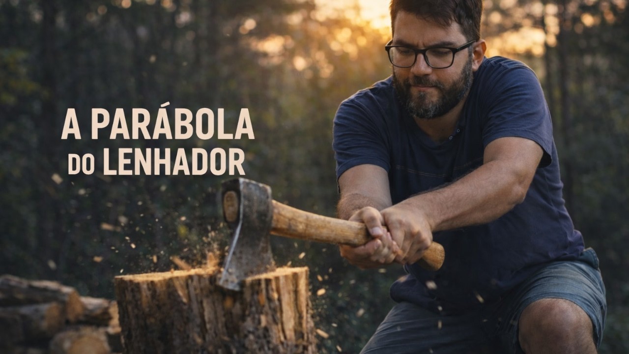 O segredo do lenhador: Por que você trabalha muito e não tem resultado?