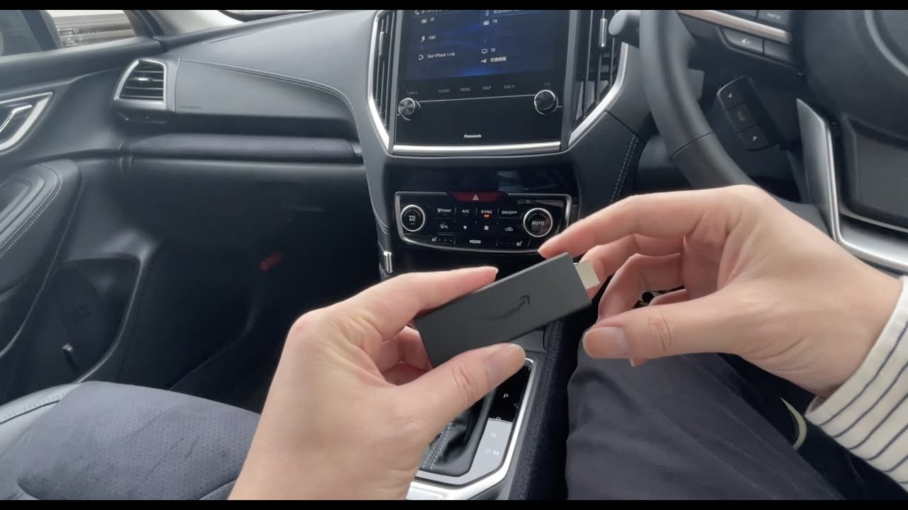 フォレスター純正ナビにYou Tubeを映す　（Fire TV Stick）