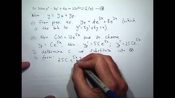 Nonhomogeneous second-order differential equations