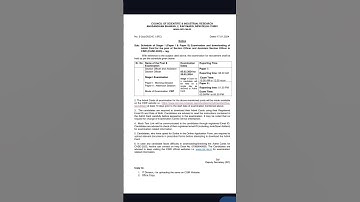 CSIR SO/ASO EXAM DATE OUT CSIR Section Officer SO /ASO Exam 202..