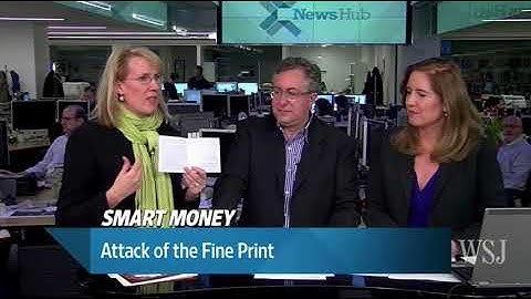 Attack of the Fine Print