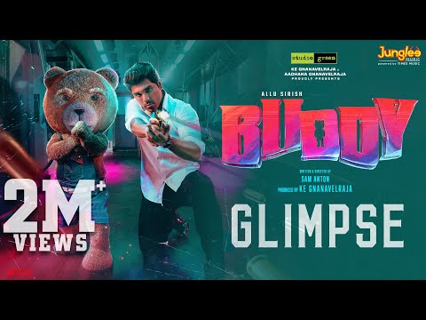 Buddy | Glimpse | Allu Sirish | Ajmal | Sam Anton | Hip Hop Thamizha | K.E. Gnanavelraja | HDR