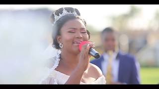 Video thumbnail of "WEDDING PERFORMANCE BY BRIDE AND GROOM(AKOSUA KYEREMATEN AND CHARLIE KEYZ)"