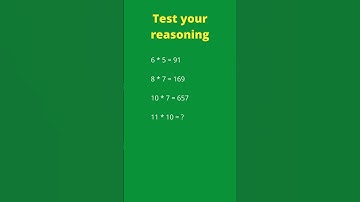 6 * 5 = 91, 8 * 7 = 169 Reasoning aptitude question test #shorts #reasoning #mathematics#test #gk