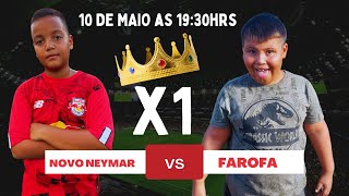 X1 NOVO NEYMAR vs FAROFA - LIGA TEEN DO FELIPE TOYS