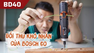 ĐỪNG MUA BOSCH GO Trước Khi Xem Clip Này - Máy Vặn Vít Black&Decker BD40K4 Rất Đáng Tiền