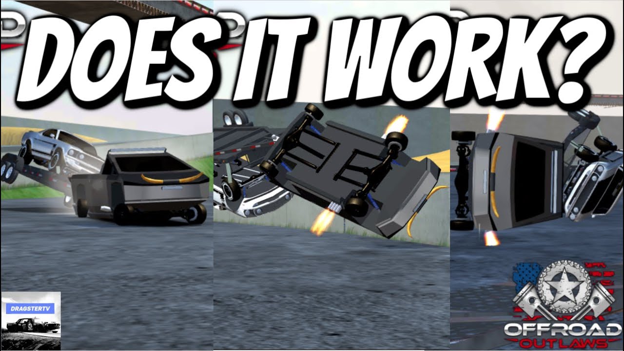 Offroad Outlaws TOWING A TRAILER WITH NOS! (INSANE) YouTube