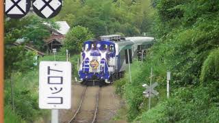 [鉄道動画]JR木次線 下久野駅（宍道方面）通過