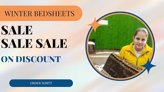 Winter Bedsheets on Sale Price | Huge Discount on Winter Bedsheet | Bedsheet On Discount 9569733053