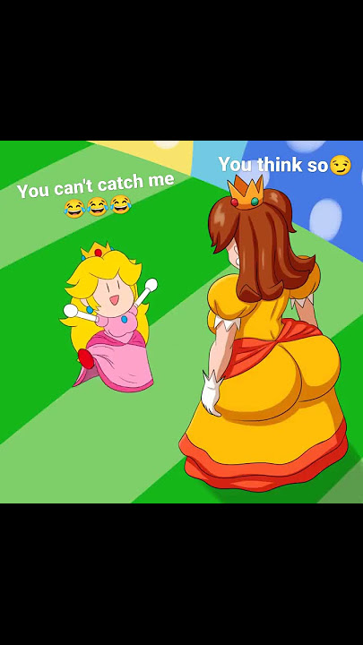 Princess 🍑 and princess Daisy kinda thick 💯😜😂 @Super-Mario