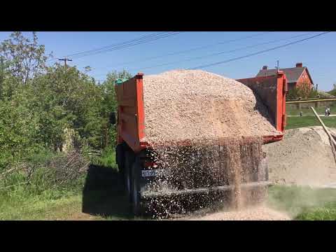 Щебень красный ,