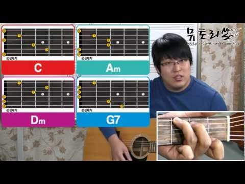 이준희 통기타강좌 기초 5화 4비트 스트로크