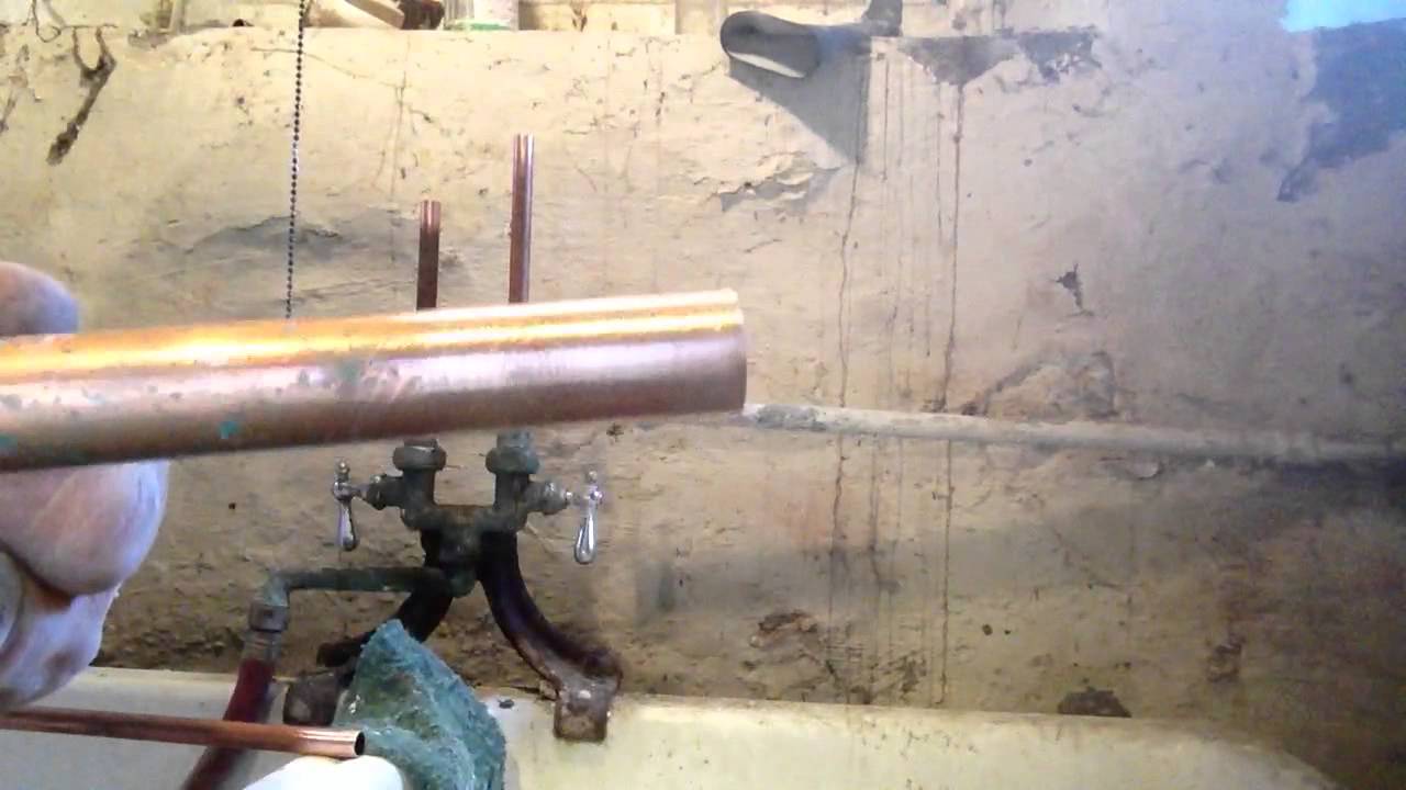Easiest way to sand straight copper pipe YouTube