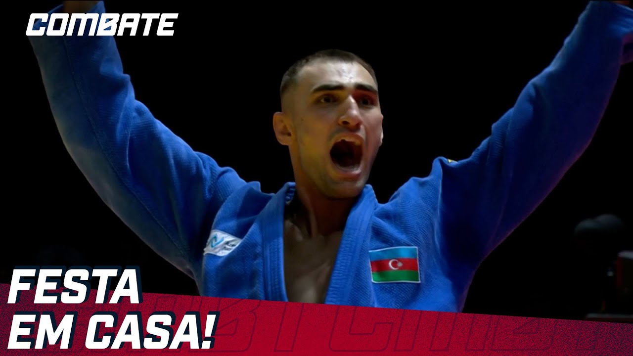 MEDALHAS DE OURO NO GRAND SLAM DE JUDÔ E CAMPEÃO INÉDITO | MELHORES MOMENTOS | Combate.globo